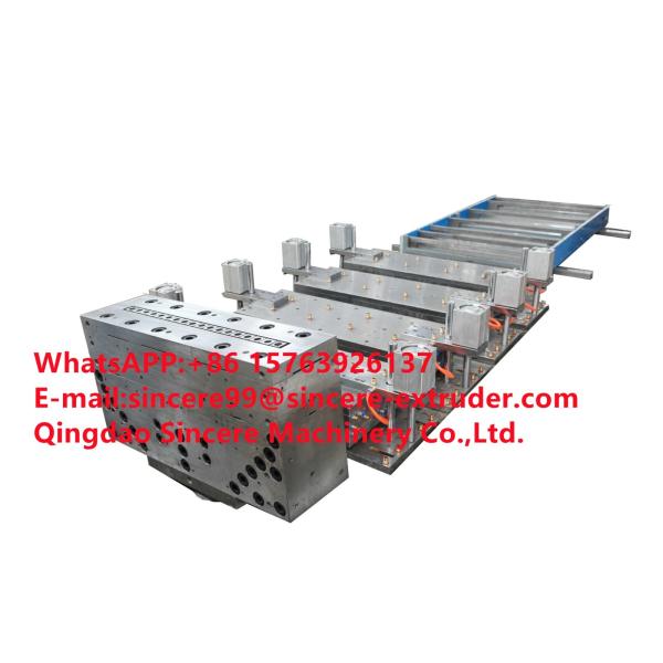 Commercial WPC PE PP Plastic Decking PVC Profile Extrusion Machine Production Line
