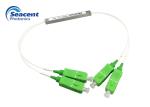 2x2 Micro Plc Splitter , Optical Power Splitter With Compact Design