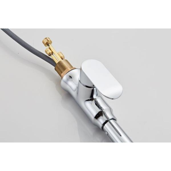 Silver Pull Out Full Copper Kitchen Sink Faucets