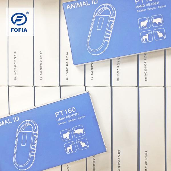 Animal RFID Microchip Scanner LF 134.2khz Handheld With Lithium Battery