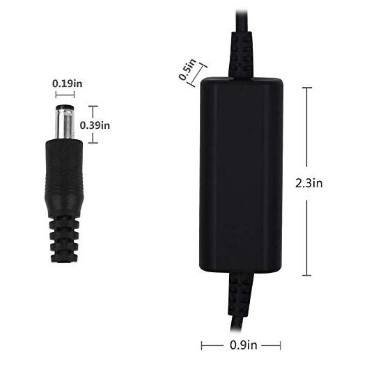 5V to 9V 12V Step Up Converter Cable 20AWG-24AWG for GPS Car DVR