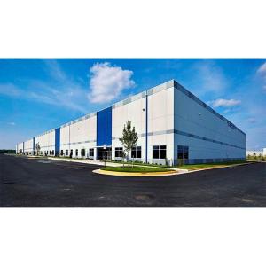 China Prefab Steel Structure Warehouse Building Metal Frame Construction on sale