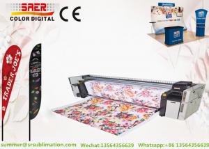 China Wallpaper Multicolor Fabric Printing Machine With High DIP Print Head on sale
