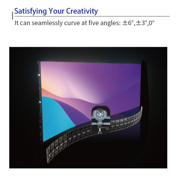 Immersive Design Rent LED Video Wall Adjustable Color Temperature