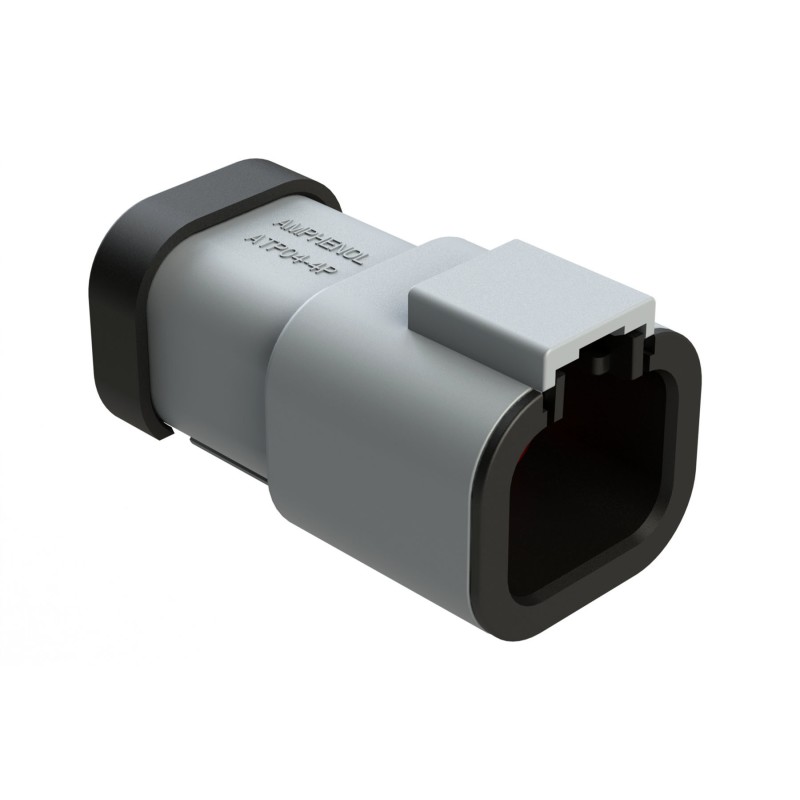 Original Amphenol ATP06-4S-EC01BK Rectangular Receptacle, Premium Electronic Component for circuit wiring & equipment assembly