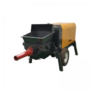 Buy cheap Small Concrete Pump with flexible hose, High Quality Fine Stone Trailer Pump product