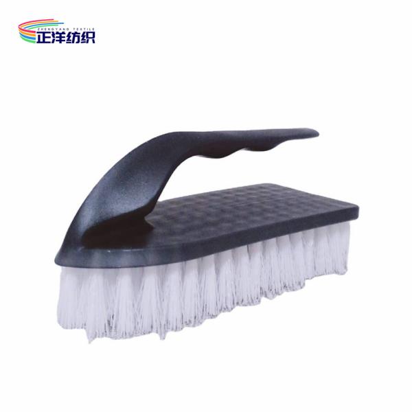 15x7.5x6cm Handle Cleaning Brush PP Plastic Material Black Soft Bristle Hand Brush Laundry Brush