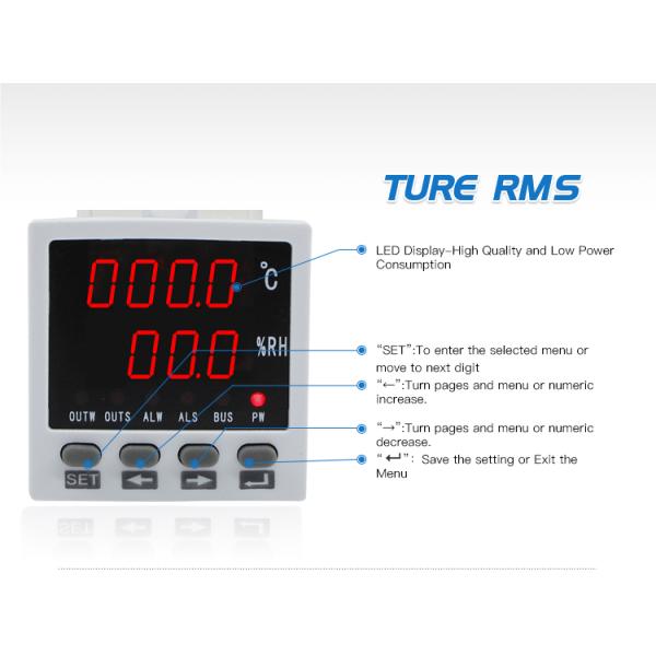 Technology Production White Black Stc Temperature And Humidity Controller For Incubator