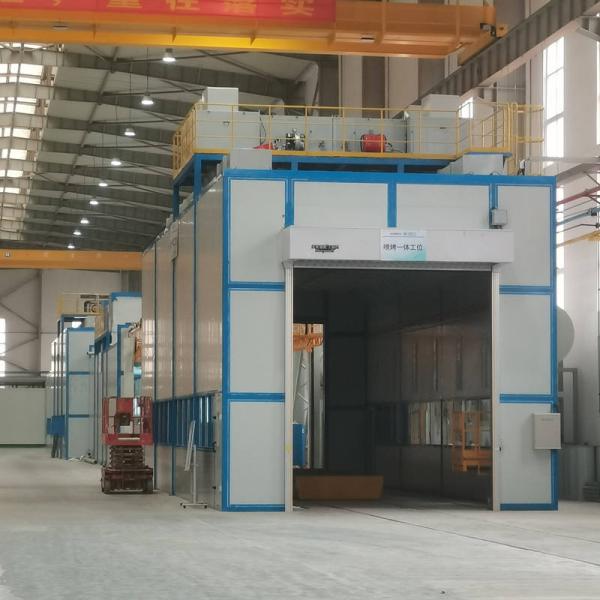 High-Performance Automated Robotic Paint Finishing System & Down-Draft Spray Booth for Automotive OEMs and Body Shops