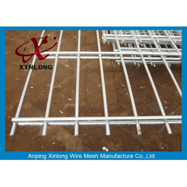 656mm Double Horizontal Wire Mesh Fencing / High Security Wire Fence