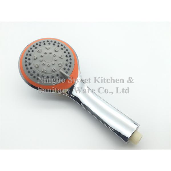 ABS material chromed shower hand spray shower head bathing five functions