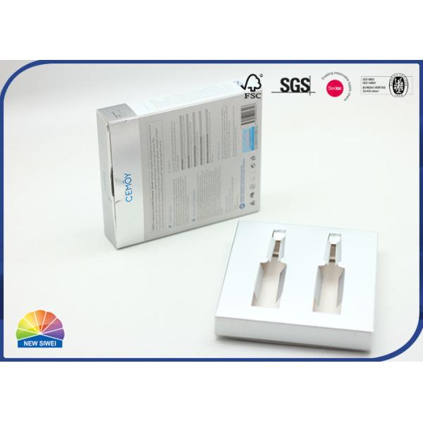 Eco Friendly Reusable Folding Coated Paper Box Customized Size Logo