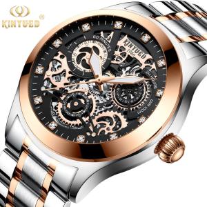 Buy cheap Water Resistant Mechanical Skeleton Watch Shockproof Long Service Life product