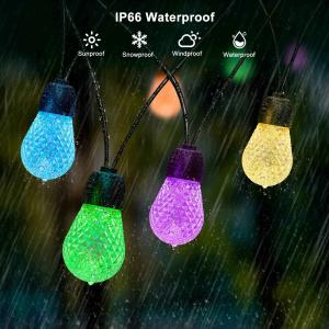 Buy cheap IP65 Waterproof RGB String Light Outdoor Shatterproof 48FT Dimmable product
