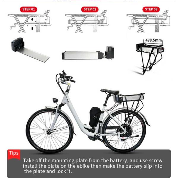 Deep Cycle 36v 42ah E Bike Battery Pack 13S4P 10S5P 18650 Pack