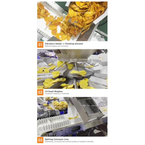 Automatic Candy Cookies Shrimp Strips Puffed Food Back Sealing Plasticbag Packaging Machine