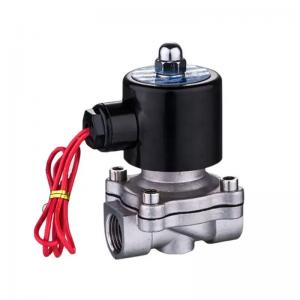 Buy cheap DC12V AC220V Stainless Steel Water Gas Solenoid Valve 2 Way Normal Closed Mini Valve product