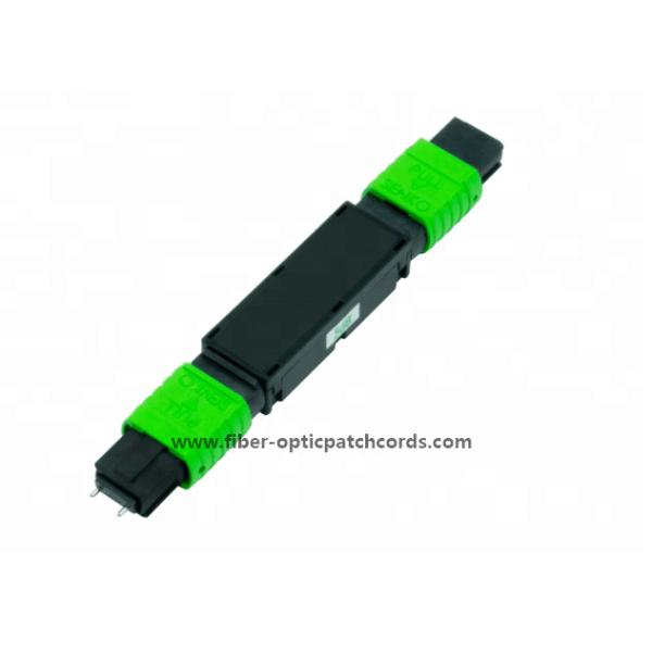 MPO/APC Geen Fiber Optic Fixed Attenuator Plastic Materials RoHS Compliant