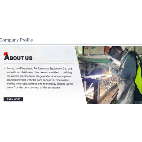 Quick Assembly Layer Truss Stage 3mm-5mm Portable Aluminum Roof Truss