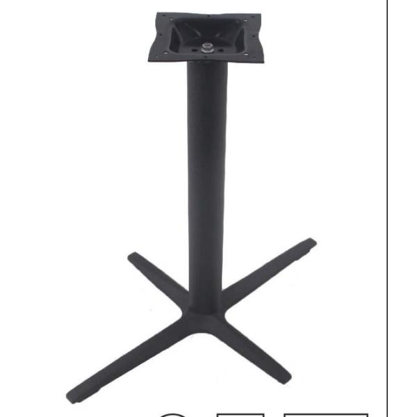 Item 2902 Metal Dining Table legs Flat Self Stabilizing Cast Iron Table X Base