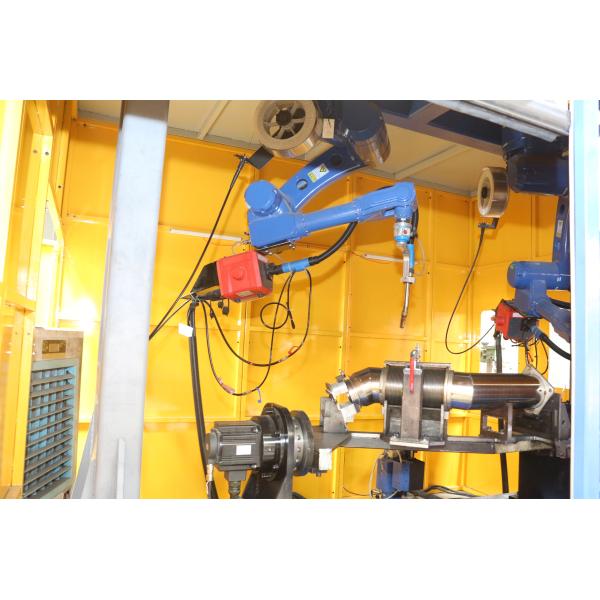 Industrial Welding Robots 6 Axis Robot Mig Tig Robotic Welding Machine For Exhaust Pipe