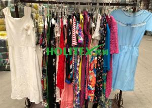 China First grade American style second hand clothes , used women's clothing , ladies cotton dress on sale