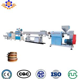 Buy cheap 3 Phase Plastic Profile Extruder PVC Edge Banding Machine Extrusion Line 380V product