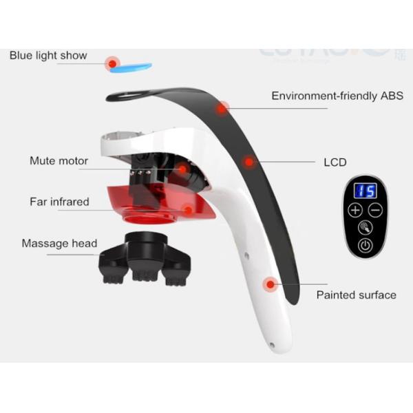 Cordless Lithium Battery Handheld Percussion Massager Heating Percussion