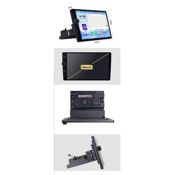 9" Universal Car DVD Player with Knob Touch Screen Radio Carplay GPS and 20 Functions