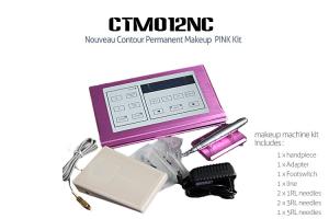 Buy cheap Professional Pink Digital Permanent Makeup Machine Kit For Eyebrow product