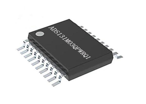 Sigma Delta ADS131M03QPWRQ1 24 Bit Analog To Digital Converter TSSOP20