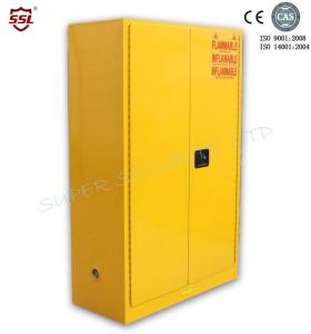 China 45 Gallon SGS Metal Medical Storage Cabinets 2 Shelves For Laboratory on sale