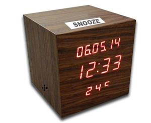 Buy cheap Digital LED Wooden Clock with Calendar, Radio, Bluetooth and Loudspeaker product