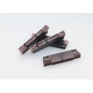 Precise grooving and turning inserts