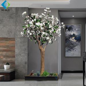 Buy cheap Modern Design Artificial Flower Tree , Artificial Frangipani Tree 2m Height product