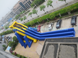 Custom Flower Display Model Giant PVC Oxford Cloth Inflatable Glowing Shiny Decoration
