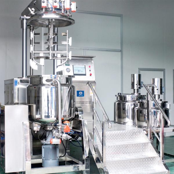 Gel Cream Lotion Ointment vacuum homogenizer Emulsifying Mixer Making machine
