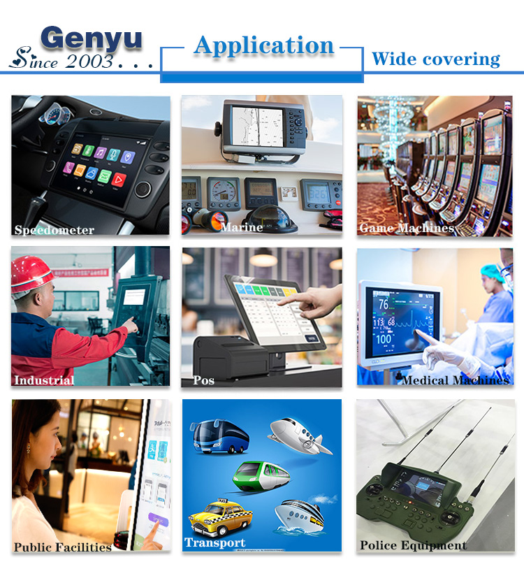 1.3 Inch SPI MCU RGB Color TFT LCD Display ILI9341 ST7789 ST7735 High Luminance 180/200/250/300/350/500/1000 Cd/m 2
