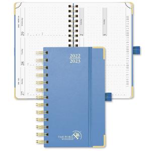 O Binding Hardcover Weekly Planner Notebook FSC Certified Eco Friendly