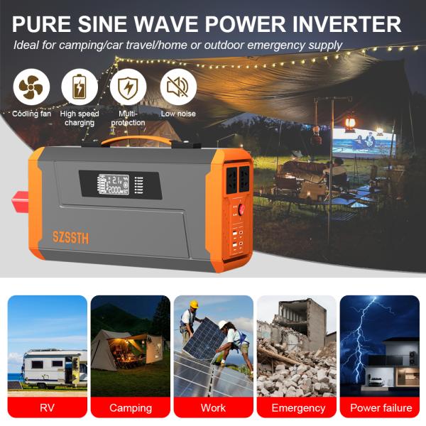 OEM 2000 Watt Car Inverter Automotive Power Inverter With Screen Display