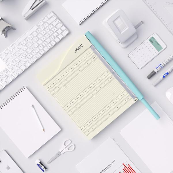 ABS Plastic 12x12" Commercial Guillotine Paper Cutter 10 Sheets