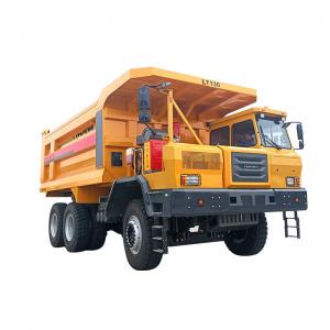 China HEKUANG 130t Mining Dump Trucks LT130 Huge Construction Truck Mine Card on sale
