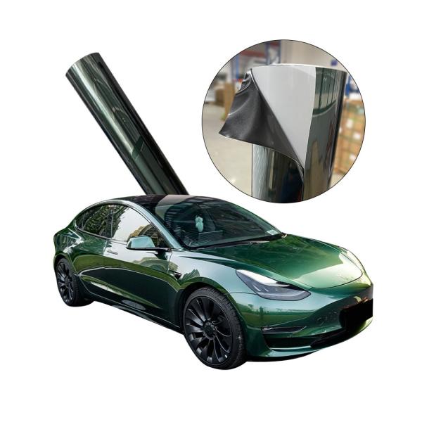 Weather Proof TPU Color Changing Wrap Car Vinyl Dry Install Scratch Resistance
