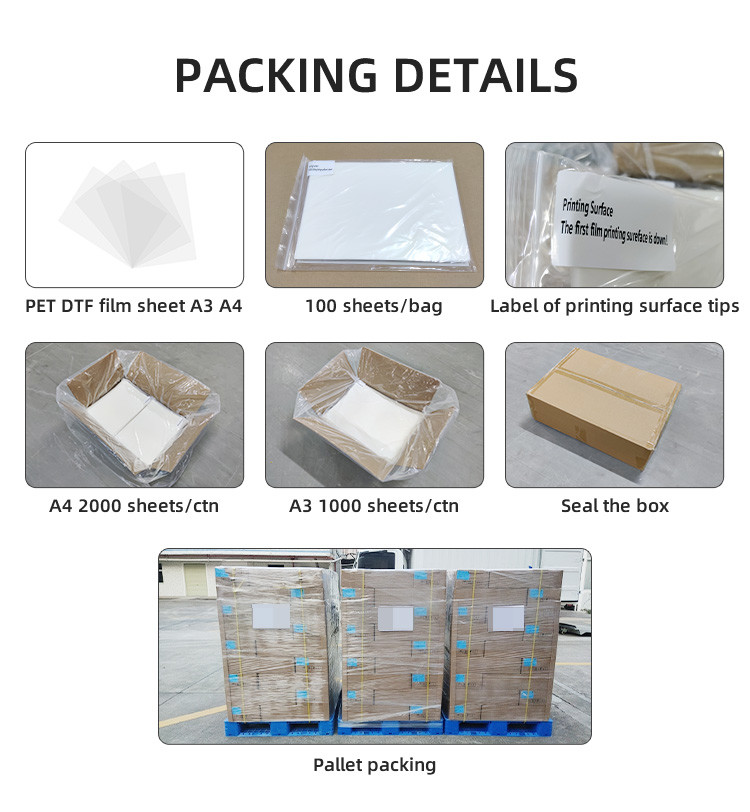 Colorful Single Side Pet Film Roll Hot Peel Dtf 30cm For Heat Transfer
