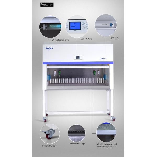 62dB Vertical Laminar Airflow Cabinet Horizontal Class 5 Filter For Laminar Air Flow Hood Clean Bench