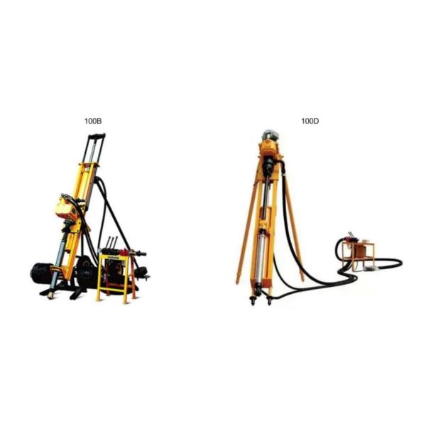 Mini Blast Hole Drilling Equipment Pneumatic Driven Low Pressure