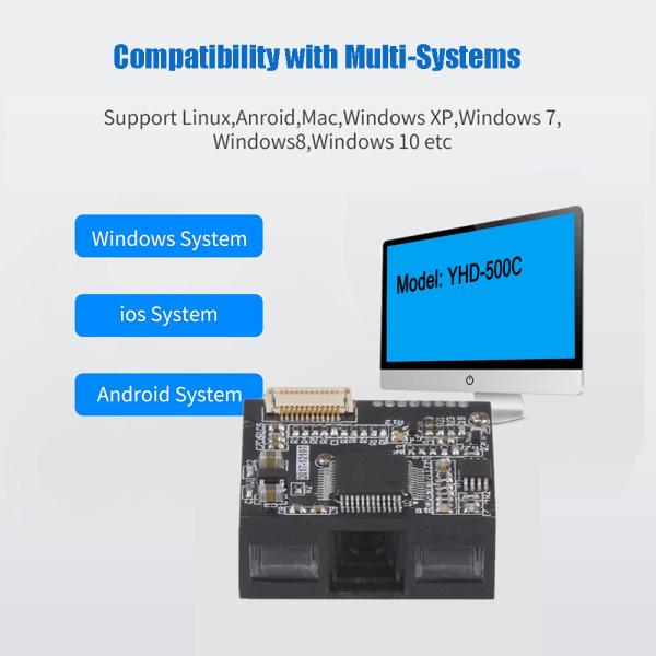 1D Barcode Scanner Module CCD Linear Sensor Reader Scan Engine M500C