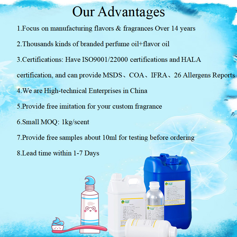 Factory Direct Supply Fresh Green Tea Natural Flavor Food Grade For Toothpaste Making With Good Purchase Experience