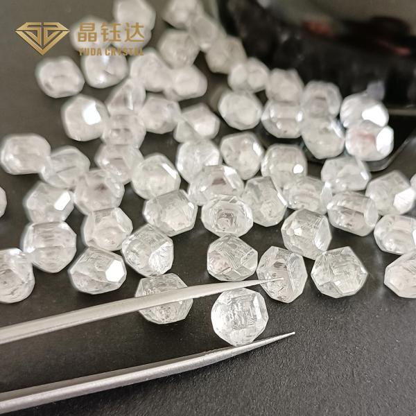 Jewelry DEF Round HPHT Uncut Lab Grown Diamonds VVS VS SI Clarity 3-10 Carat