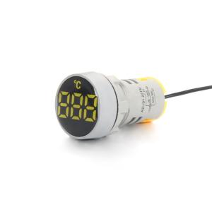 22mm Round Temperature Indicator Light meter with crystal cover